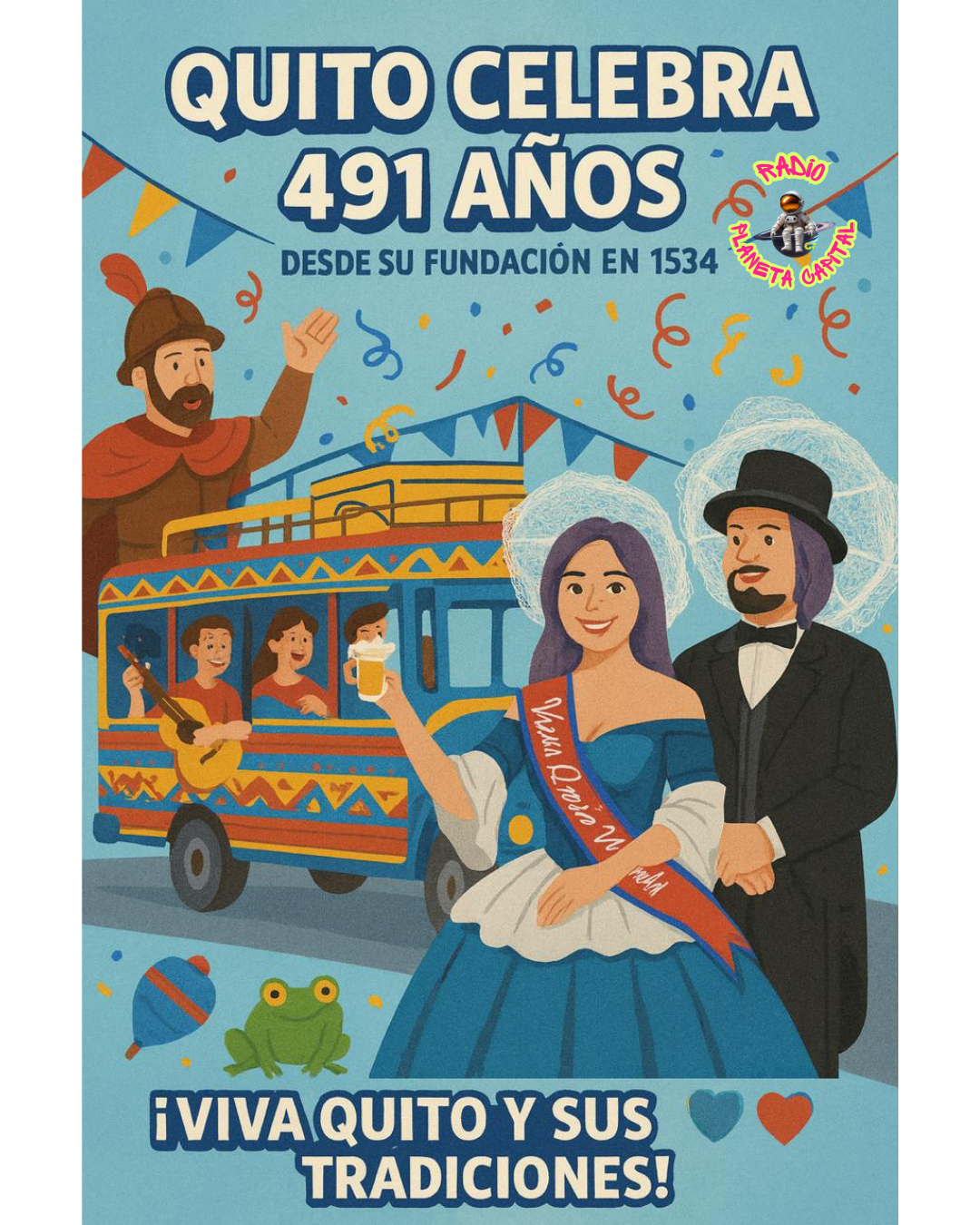 ¡Qué viva Quito! La capital en modo fiesta